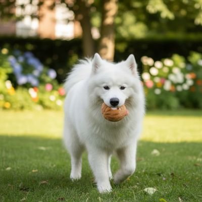 Balle pour chien avec notre toutou