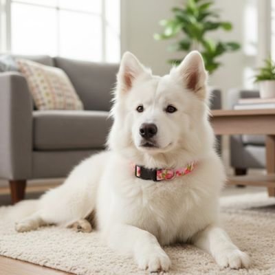 Collier chien sur notre ami allonge