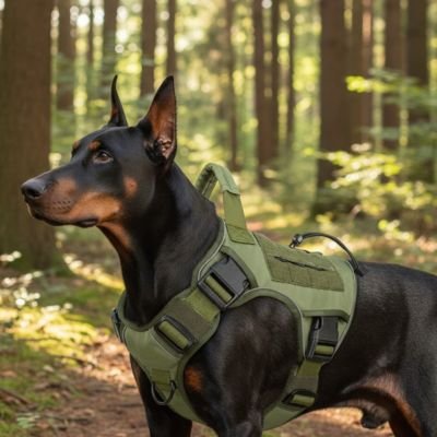 Harnais anti traction pour chien avec notre ami