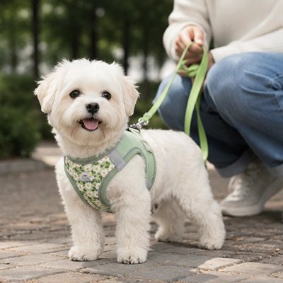 Harnais pour chien sur toutou