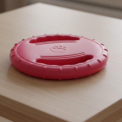 Jouet pour chien rouge