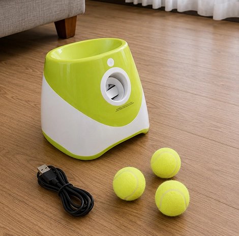 Lanceur de balle pour chien cable usb trois balles