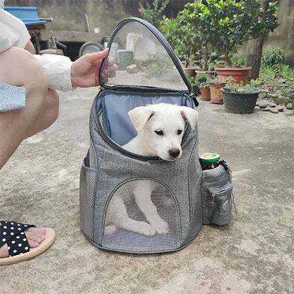 Sac à dos pour chien avec notre compagnon                                                                                                            