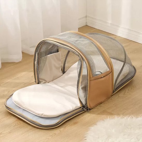 Sac à dos pour chien ouverture complète 