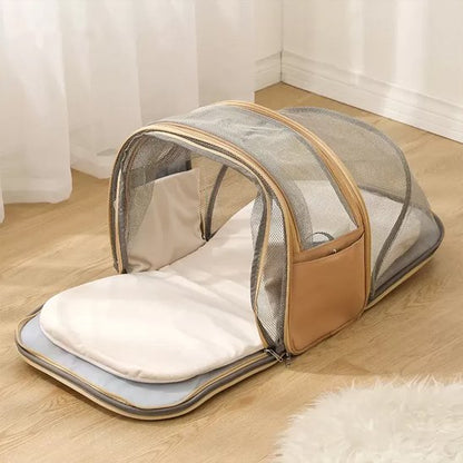 Sac à dos pour chien ouverture complète 